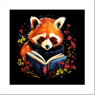 Red Panda Reads Book Posters and Art